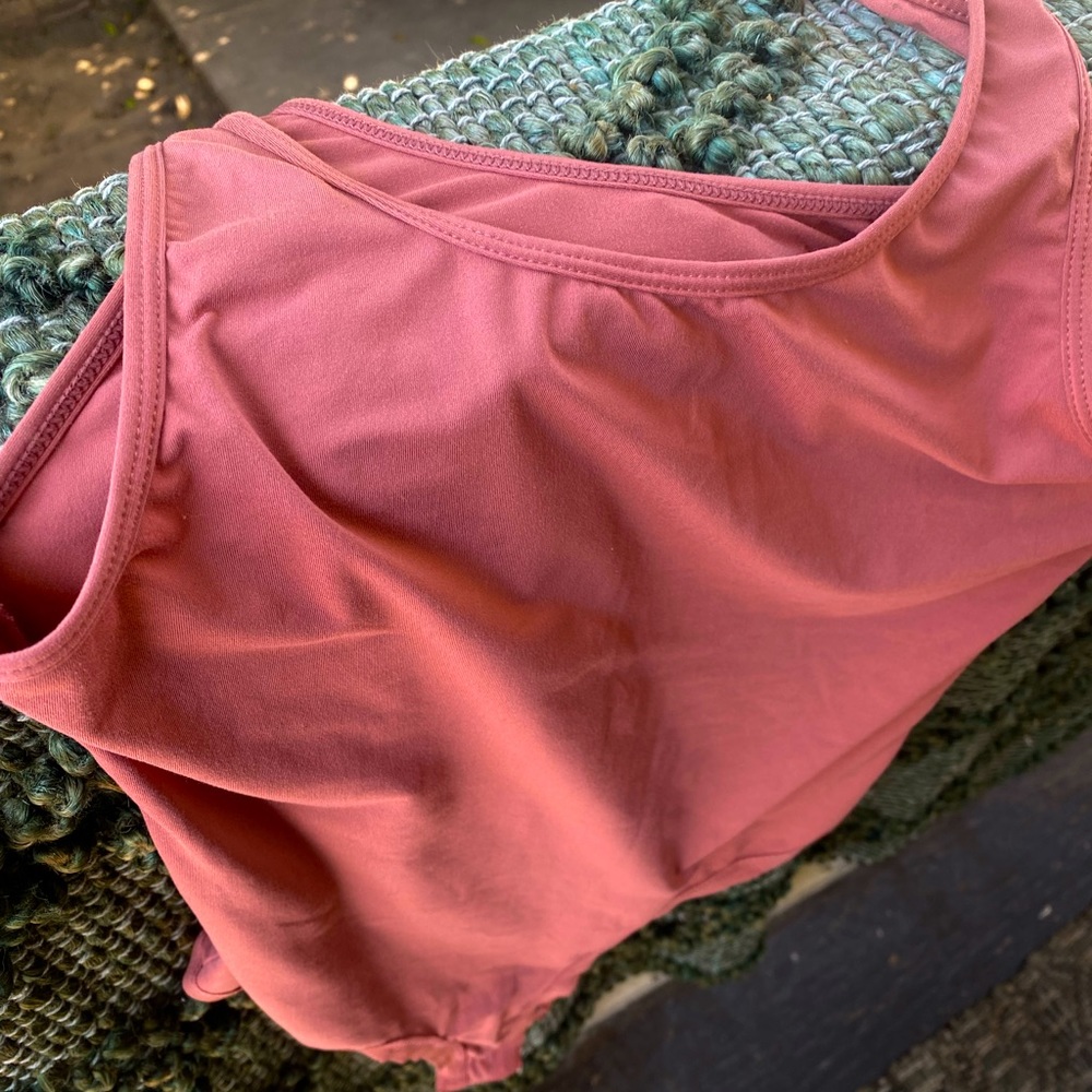 Gorgeous peach body suit